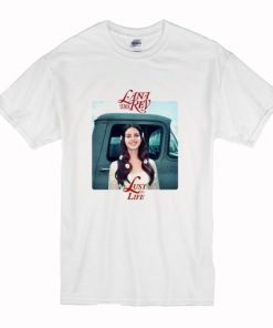 Lana Del Rey Rose Lust For Life T Shirt NA