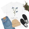 Out future is up to us blue flowers T-Shirt NA