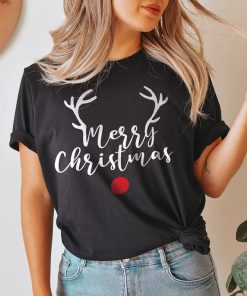 REINDEER MERRY CHRISTMAS T-shirt NA