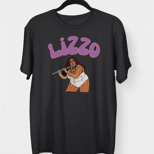 Lizzo Playing Flute tshirt NA
