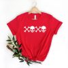 Valentines Skull love shirt NA