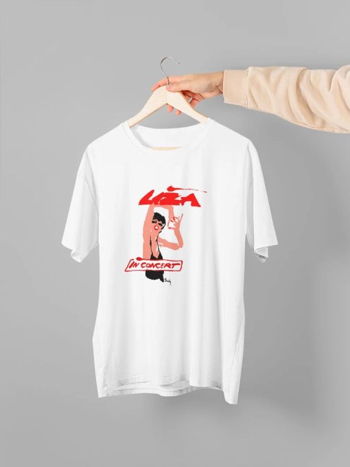 Liza Minnelli 1980s In Concert tshirt NA