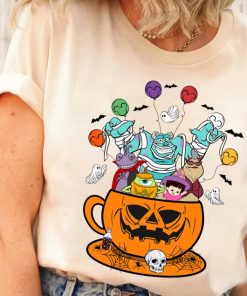 Halloween Monster Inc Pumpkin Teacup Shirt NA