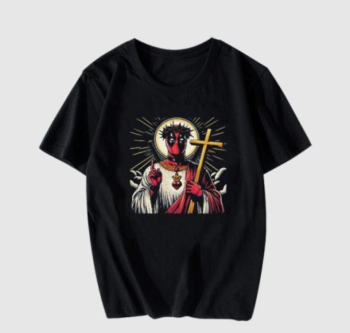 Deadpool I am Marvel Jesus T-shirt NA
