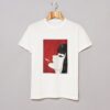 Figure Print Tee Whaite T-Shirt NA