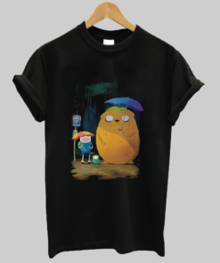Adventure Time Spirited Away In The Rain T-Shirt NA